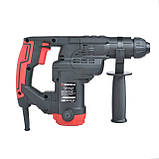 Перфоратор 1000 Вт, 3.5 Дж, 0-1100 об./хв, 0-4700 уд./хв, 3 режими, SDS plus INTERTOOL WT-0160, фото 6