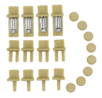 Комплект пластикових кліпс демпфера зчеплення АКПП DCT450 (MPS6) 07-up 121698