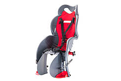 Велокрісло дитяче SANBAS на багажник - 26-28“ - темно-Сіре