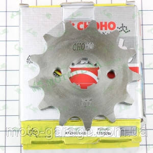 Зірка передня X-Road 250,Shineray XY250GY-6B,Forte, Spark, Kayo, 520H-14T, (під шліц 4мм) (JTF270),
