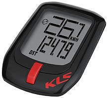 Велокомп'ютер KELLYS DIRECT чорно-червоний 9-функцій