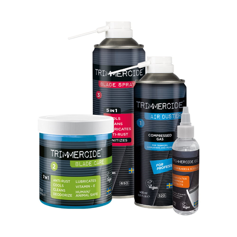 Акційний набір засобів для догляду за машинками 4шт в наборі, Trimmercide Start Set, (D040145)