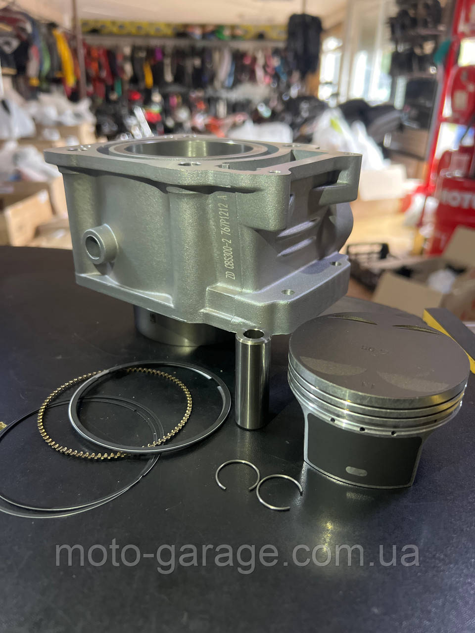 Поршнева к-кт ЦПГ174MN,GNS 300,Kovi Max, CRF300, Exdrive ProFactory 300, (Ø74ммм,H-77 мм/110 мм,P-16 мм), фото 1