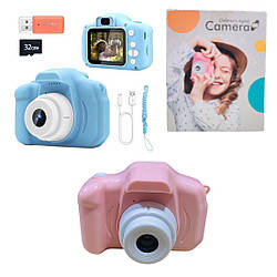1201/1201A Фотоапарат дитячий, 1080 HD, SD, батарея 600mAh