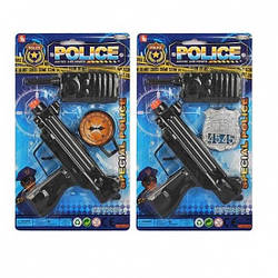 02-8 Поліцейський набір 3 предмети, 2 різновиди, на аркуші