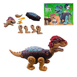 8886 Динозавр на гвинтиках, з викруткою