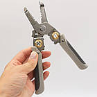 Інструмент для зачистки дротів, 0,8-3,2мм / Стріппер для кабелю / Кліщі для зняття ізоляції, фото 6