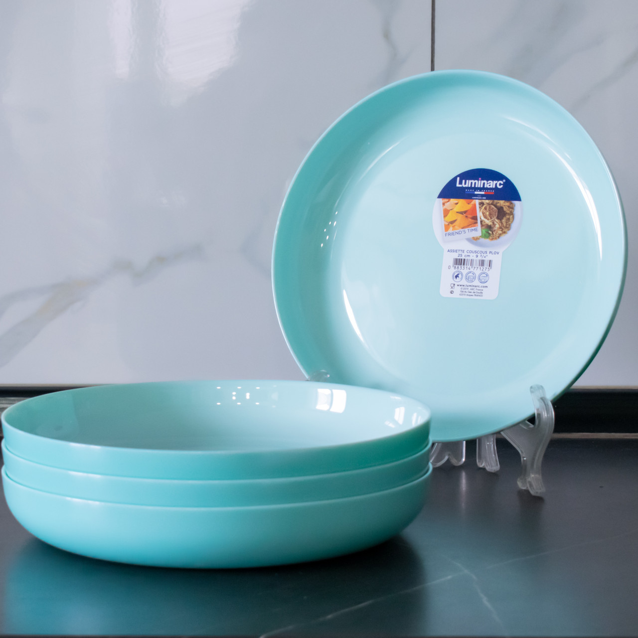 Блюдо глибоке 25 см Luminarc Friends Time Turquoise Зелений