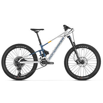 Підлітковий двопідвісний велосипед MONDRAKER F-TRICK 24" 120 mm, Grey/Blue