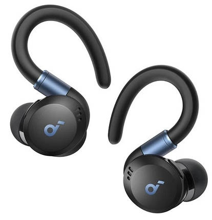 Бездротові навушники Anker Soundcore Sport X20 Black Bluetooth навушники, фото 3