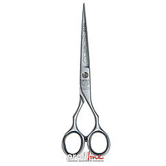 Ножиці для стрижки волосся Kiepe Studio Techno Relax 2233/6 прямі сріблясті 6"