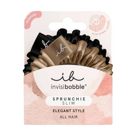 Гумка-браслет для волосся invisibobble SPRUNCHIE SLIM True Golden., фото 1