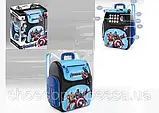 Дитяча кодова скарбничка рюкзак сейф з купюроприймачем Космонавт, фото 7