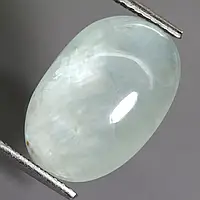 7.10 кт. Природний аквамарин із ввімкненнями