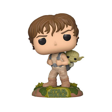 Ігрова фігурка FUNKO POP! серії "Зоряні війни. Епізод 5" - ЛЮК З ЙОДОЮ, фото 1
