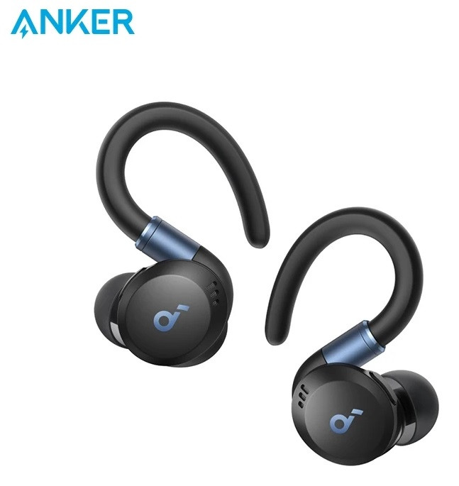 Бездротові навушники Anker Soundcore Sport X20 Black НОВИНКА 2024