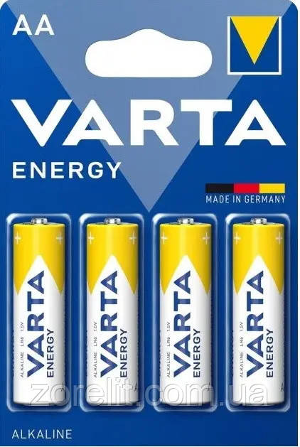 Батарейка Varta LR6 (блістер - 4 бат.) ціна за 1 блістер