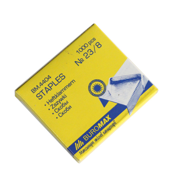 Скоби Buromax №23/8 BM.4404