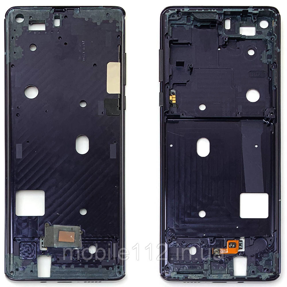 Рамка дисплея Motorola Edge 2020 XT2063-2 чорна оригінал Китай