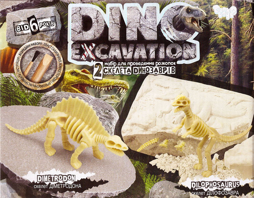 Розкопки міні-набір Dino Excavation Danko Toys