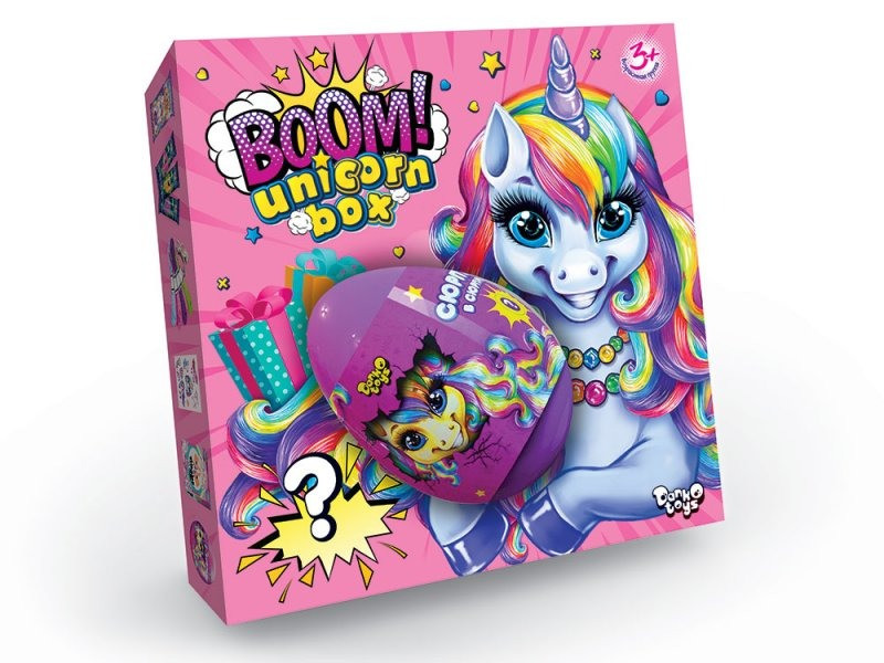 Яйце сюрприз середнє Поні UNICORN BOX BUB-01-01