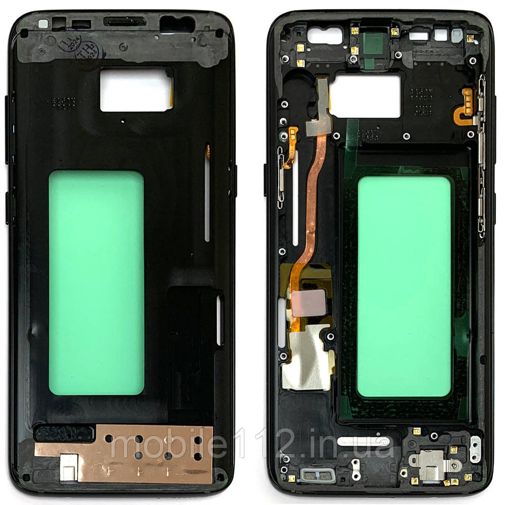Рамка дисплея Samsung Galaxy S8 чорна оригінал Китай