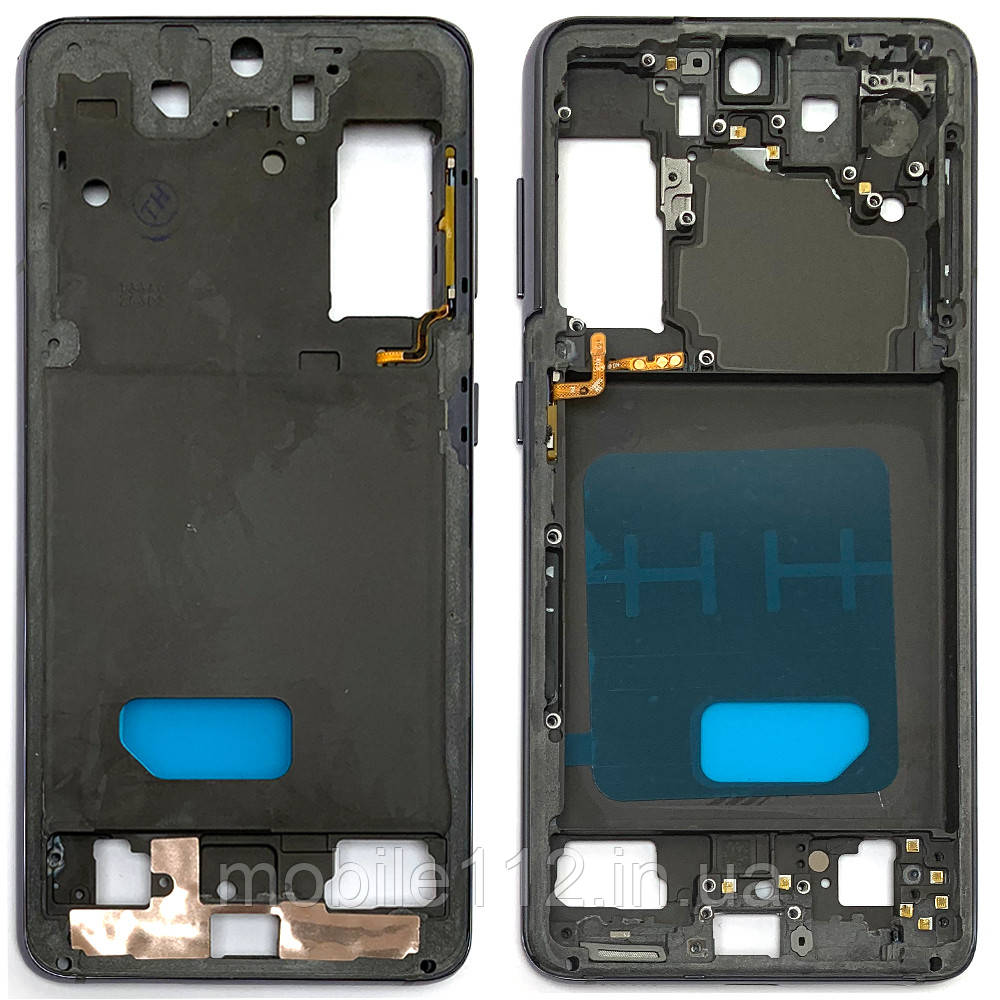 Рамка дисплея Samsung Galaxy S21 чорна оригинал Китай
