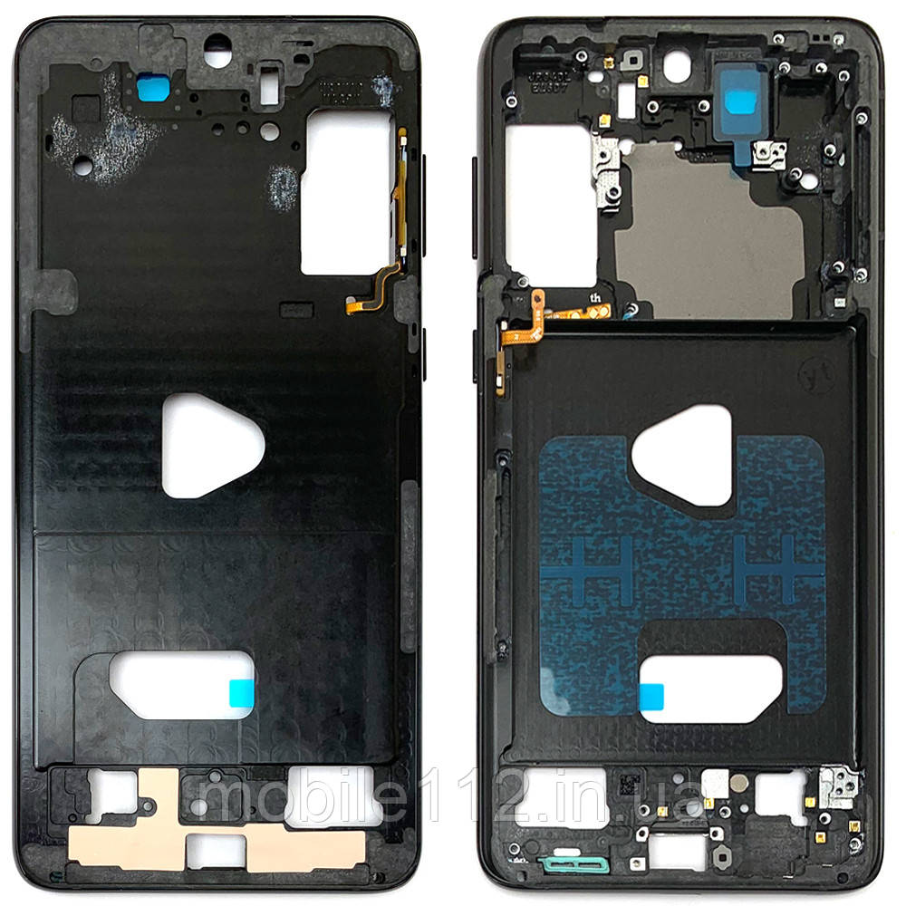Рамка дисплея Samsung Galaxy S21+ Plus 5G чорна оригінал Китай