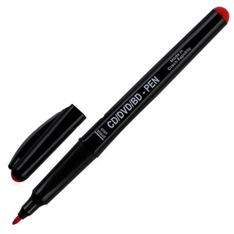 Маркер CD-Pen Centropen 4606/02 1 мм, червоний
