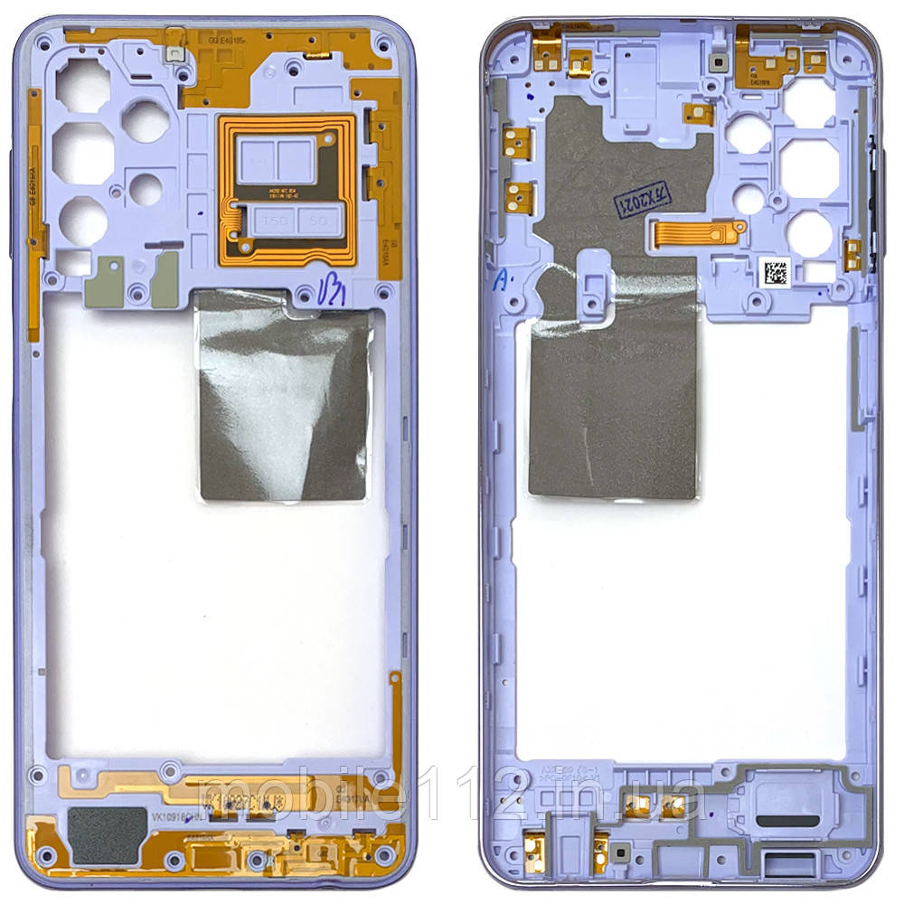Рамка корпусу Samsung Galaxy A32 5G фіолетова оригінал Китай
