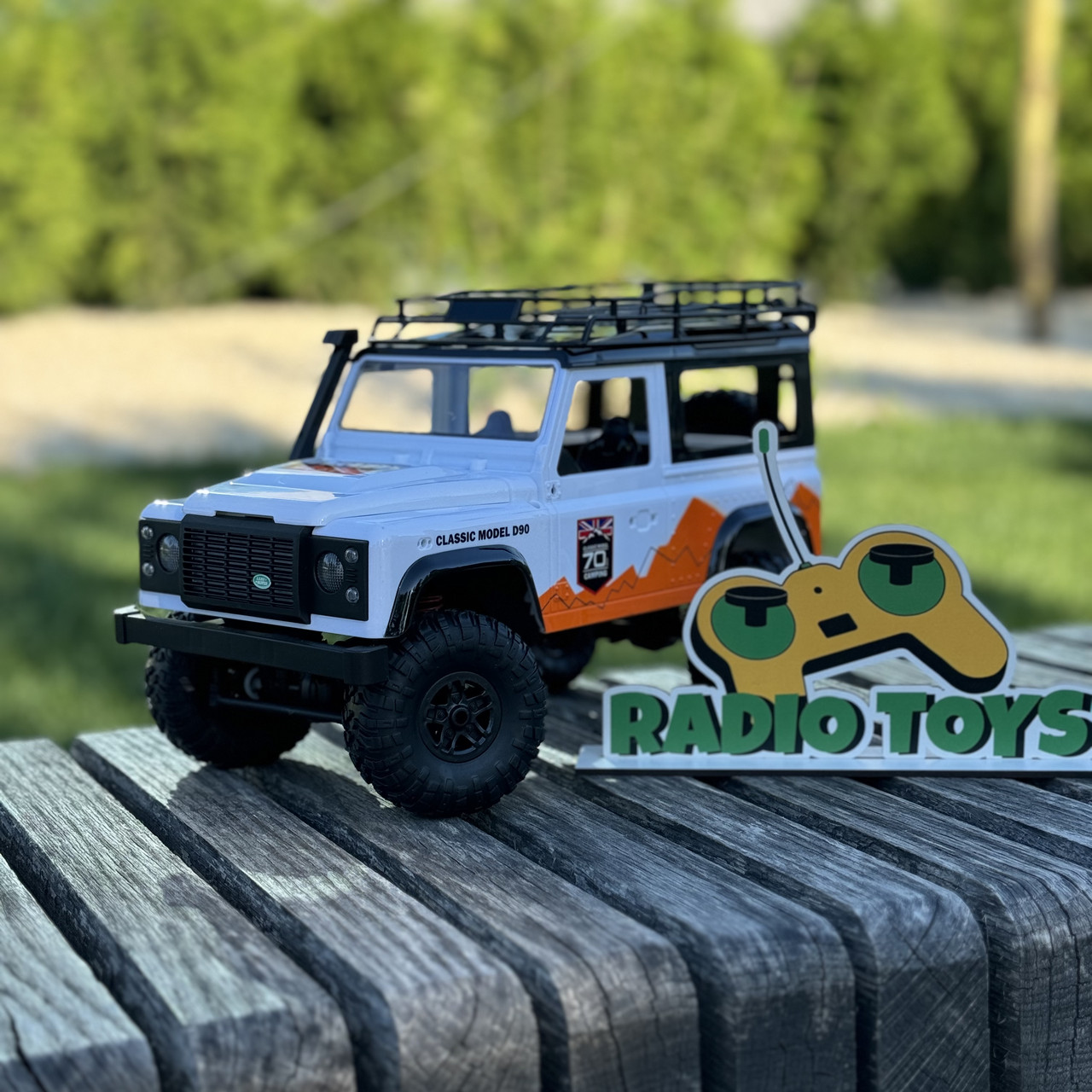 Джип на радіокеруванні Land Rover Defender | Краулер MN-99 на радіоуправлінні | Машинка позашляховик 1:12 4WD на пульту, фото 1