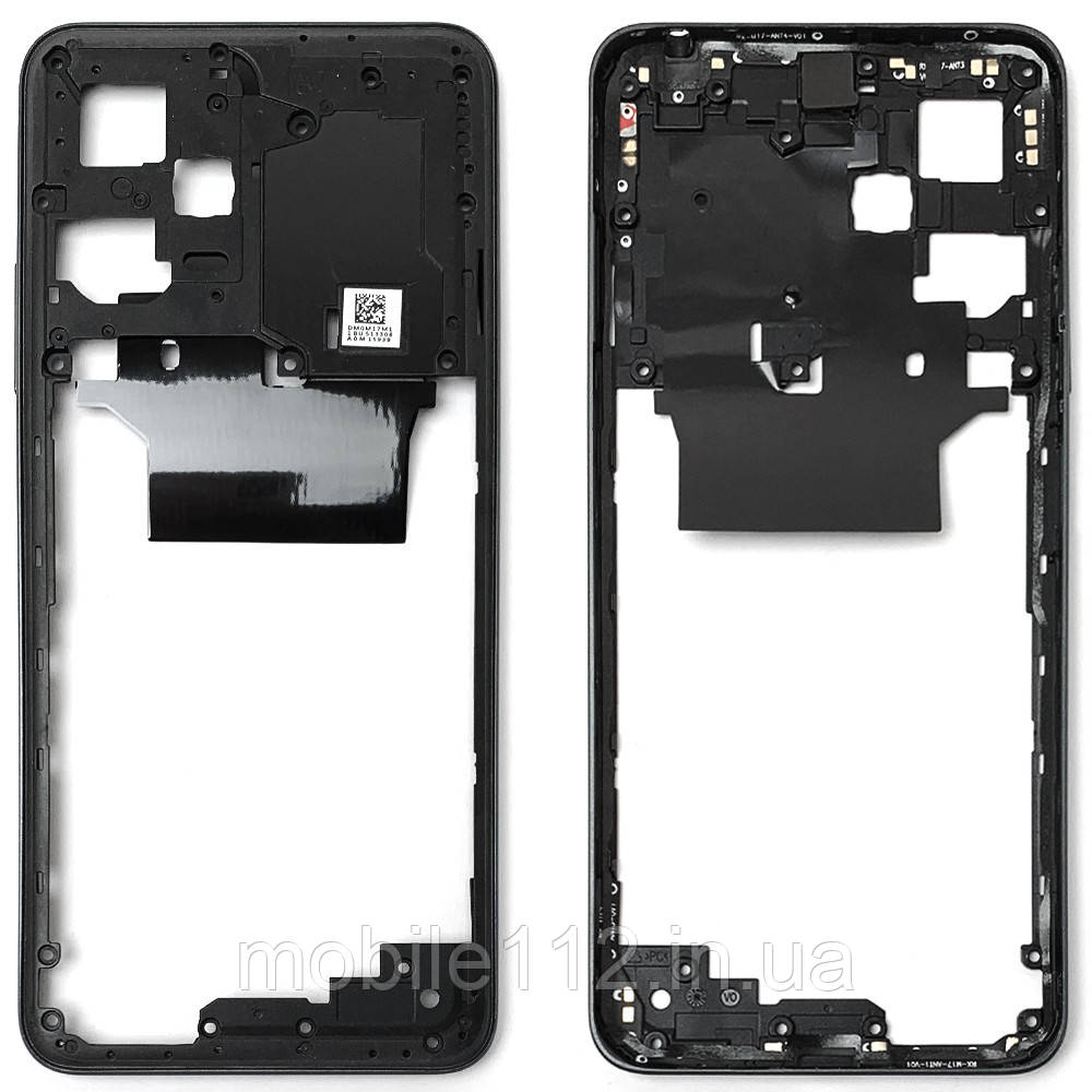 Рамка корпусу Xiaomi Redmi Note 12 5G, Poco X5 чорна