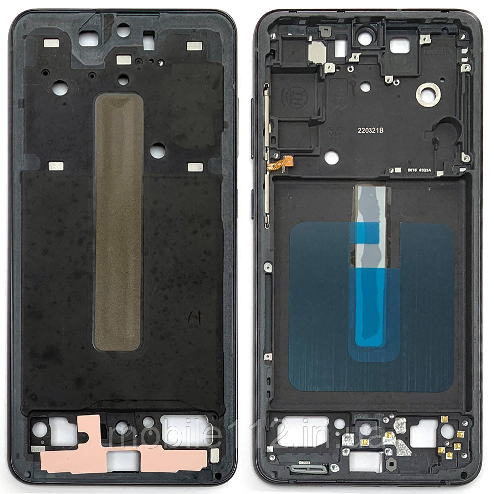 Рамка дисплея Samsung Galaxy S21 FE 5G чорна оригінал Китай