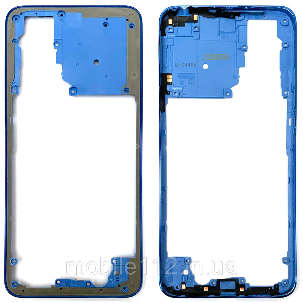 Рамка корпусу Xiaomi Redmi Note 11, Redmi Note 11S синя