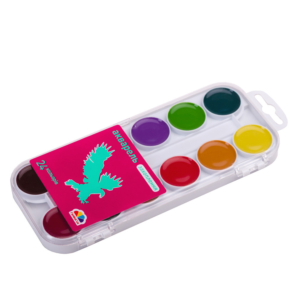 Акварель Гамма Україна Захоплення 24 кольори 200109