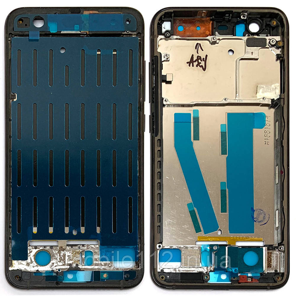 Рамка дисплея Xiaomi Mi 6 (чорна оригінал Китай), фото 1