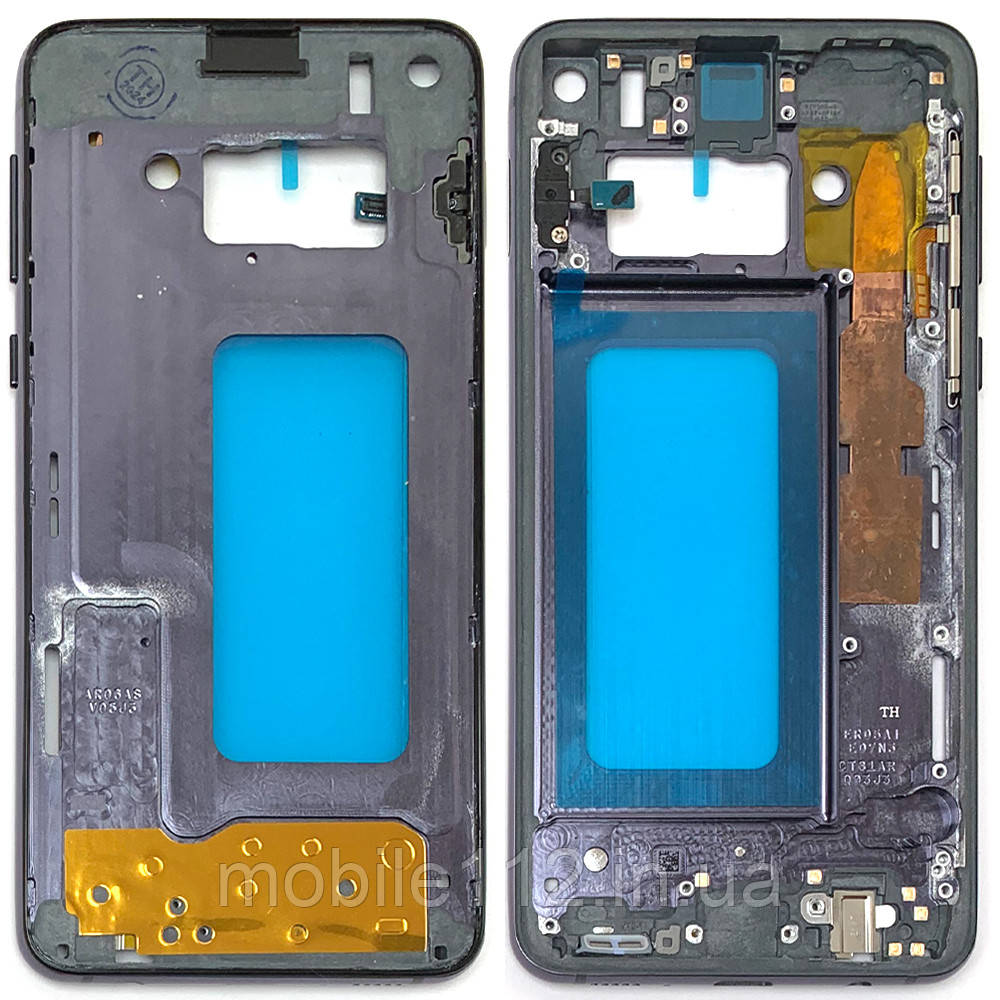 Рамка дисплея Samsung Galaxy S10e чорна оригінал 100%