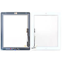 Сенсор (тачскрін) Apple iPad 3, iPad 4 iPad 4 білий OCA Pro з кнопкою Home