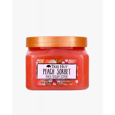 Скраб для тіла Tree Hut Peach Sorbet Sugar Scrub 510g (002984), фото 1