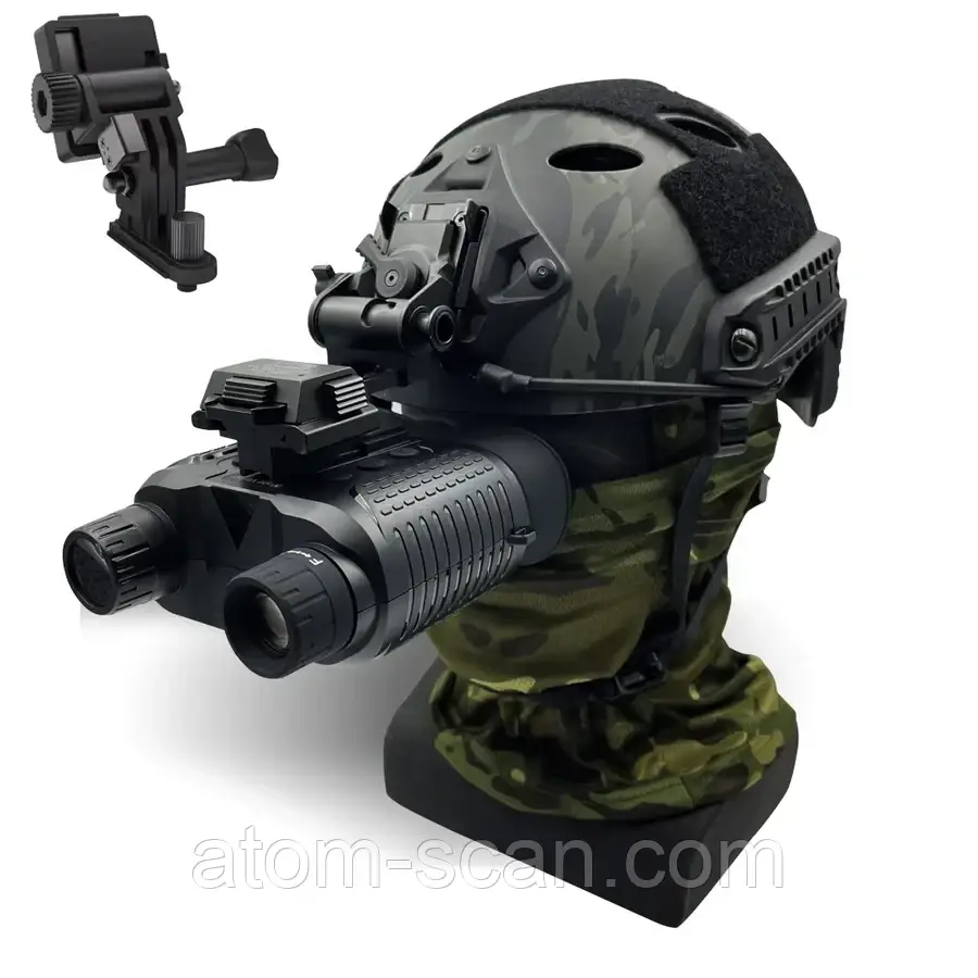 Професійний бінокуляр ПНБ (4K 30 fps) із кріпленням на голову OrkHunter NIGHT HB3 Прибор ночного видения ПНВ Цифровий, фото 1
