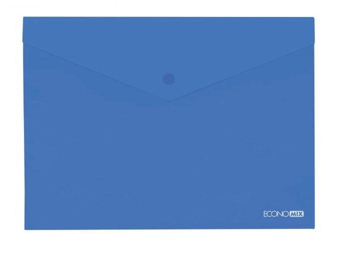 Папка конверт А5 на кнопці Economix синя E31316-02