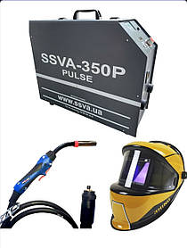 Зварювальний інверторний напівавтомат SSVA-350-P MIG/MAG MMA (однокорпусной)