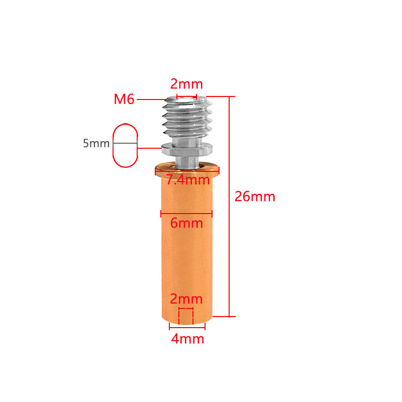 Термобар'єр V5AC для 3D-принтера Anycubic Mega S / Pro, Vyper