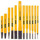 Набір зубила і пробійники слюсарні STANLEY 12 шт (4-18-299)