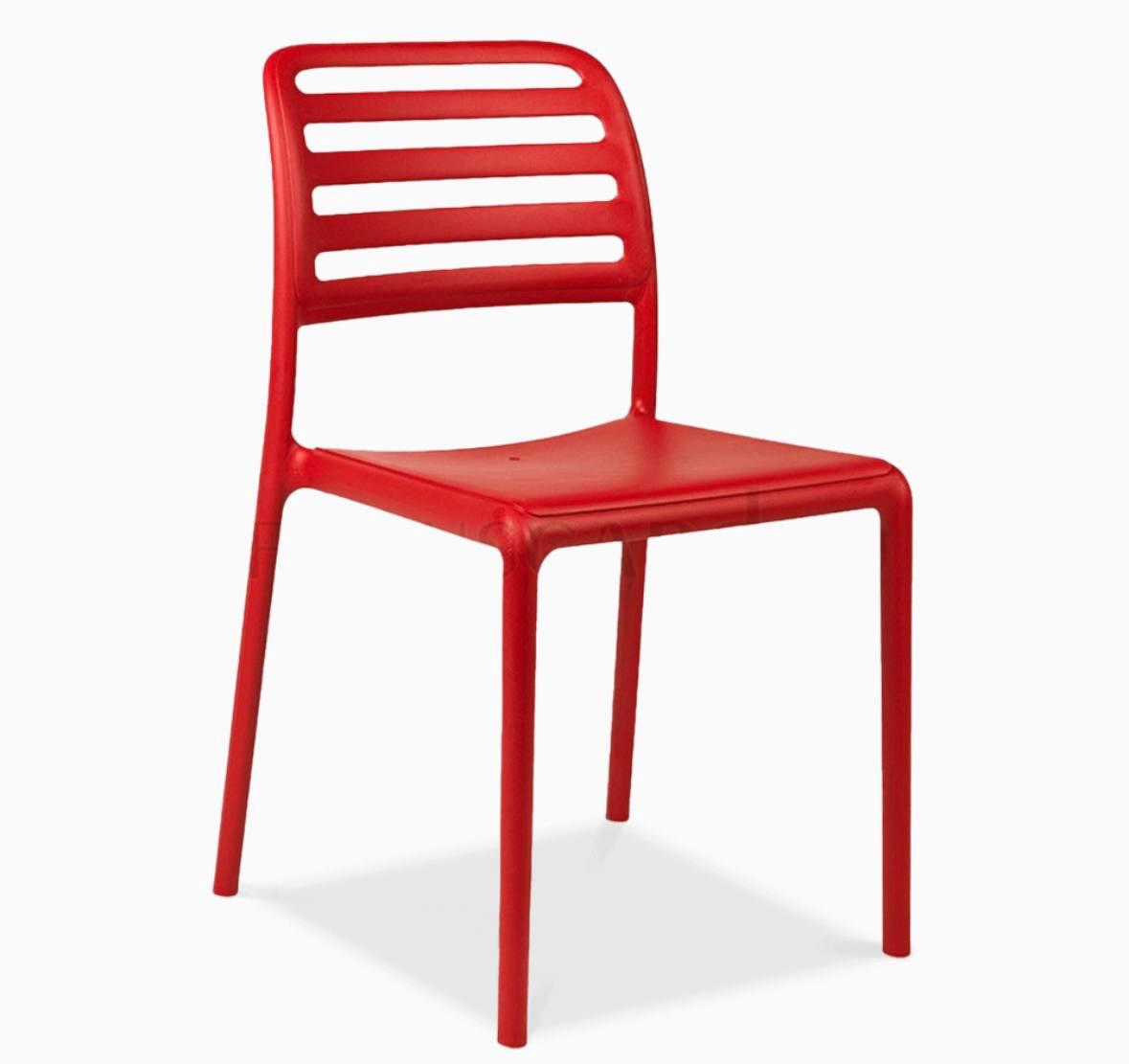 Стілець для літньої тераси Rosso Costa Bistrot Nardi
