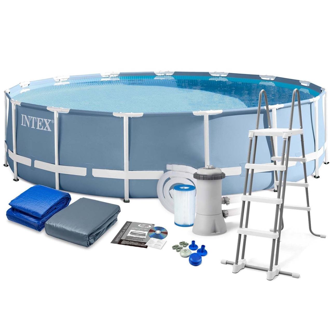 Каркасний басейн Intex 26726 Prism Frame Pool 457x122 см