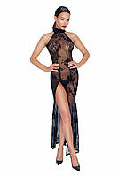 Длинное сетчатое платье Noir Handmade F239 Long tulle dress, L - KissShopping -