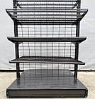 Торгові двосторонні (острівні) стелажі "Wanzl" 140х100 см., Б/у, фото 8