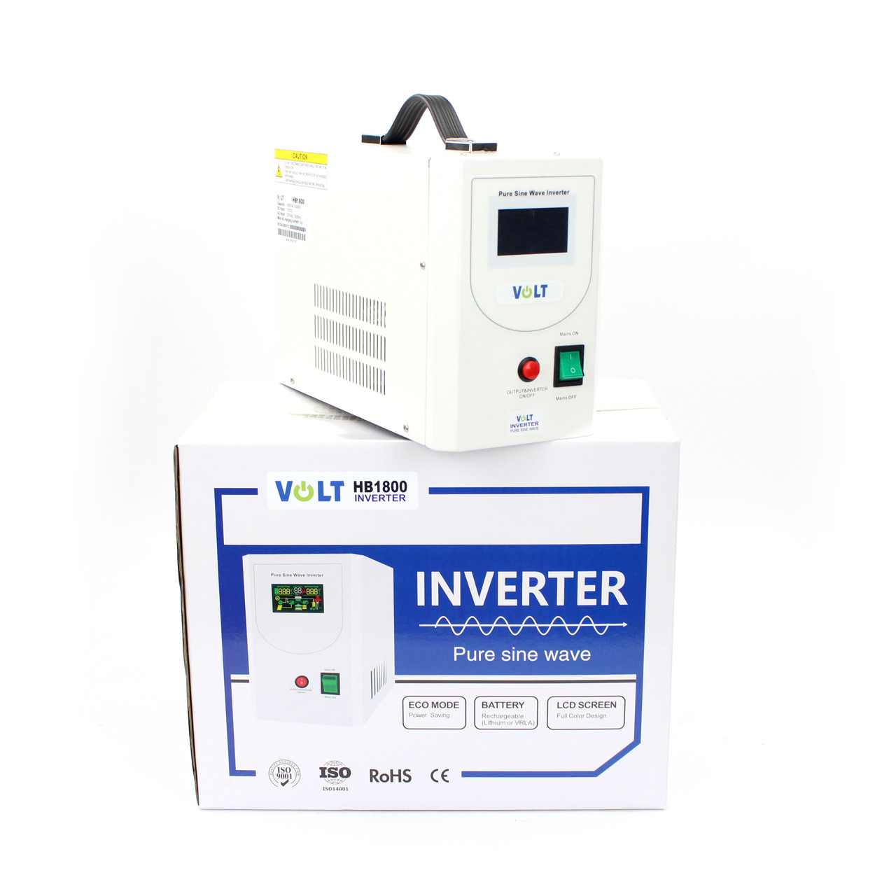 Інвертор - безперебійник VOLT-POWER HB1800 (1500W 12V-220V) чистий синус