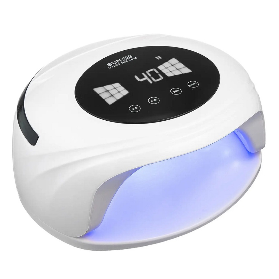 Ультрафіолетова лампа для нігтів на акумуляторі до 4 годин UV LAMP SUN Y30 Біла